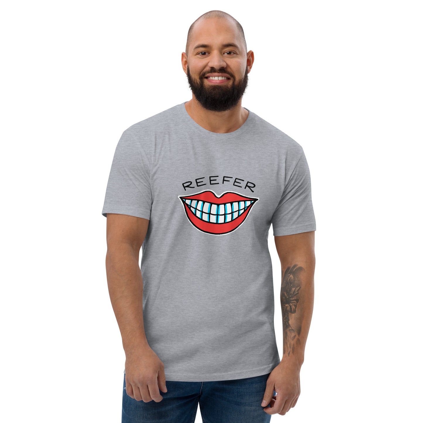 The ORIGINAL Reefer Smile - Short Sleeve T-shirt