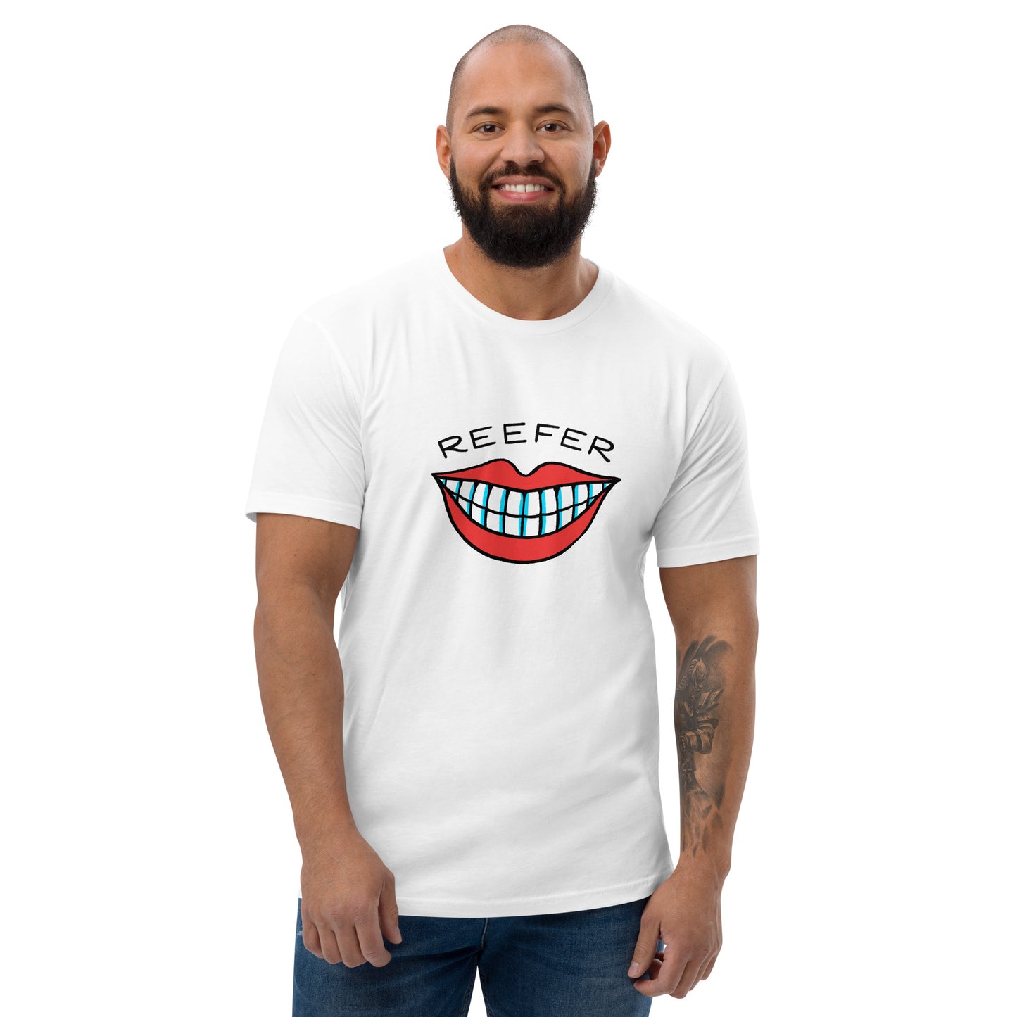 The ORIGINAL Reefer Smile - Short Sleeve T-shirt